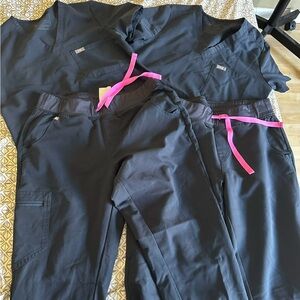 Figs Pewter Grey Scrubs